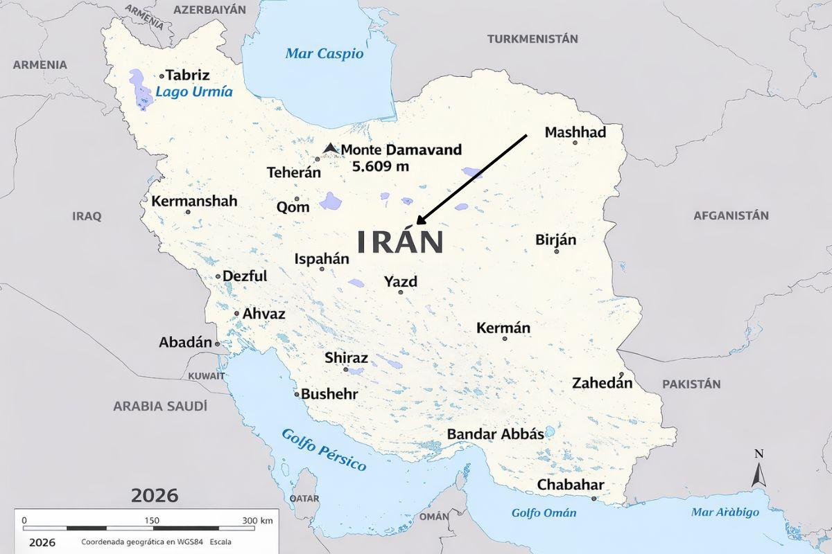 ¿Dónde está Irán en el mapa? Ubicación exacta, región y países vecinos