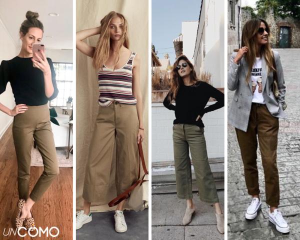 Cómo combinar un pantalón verde - Mira qué verde tienes antes de elegir el resto