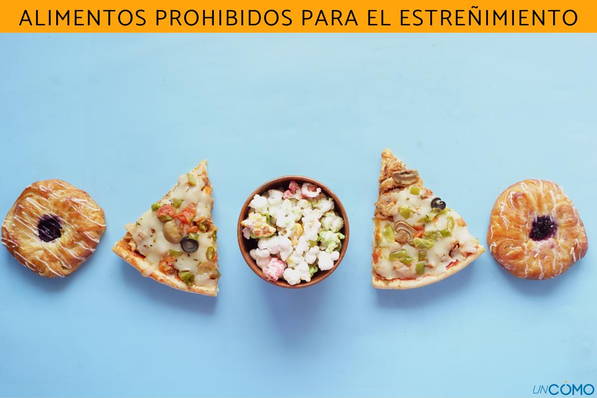 Alimentos prohibidos para el estreñimiento