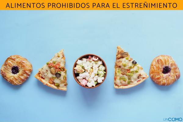 Alimentos prohibidos para el estreñimiento