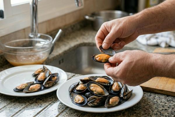 Cómo hacer mejillones a la marinera: receta gallega tradicional - Paso 4