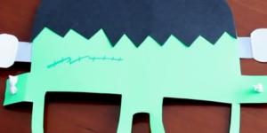 Cómo hacer una máscara de Frankenstein para Halloween