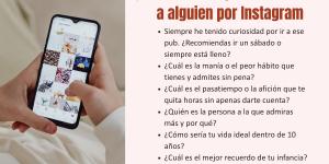 Preguntas para conocer a alguien por Instagram y mantener la conversación
