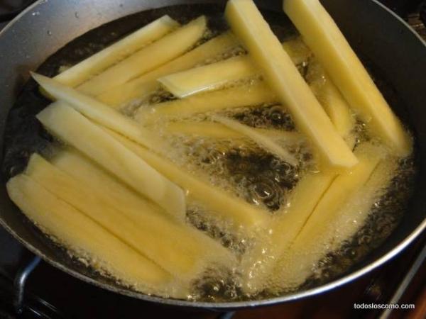 Cómo hacer papas fritas - Paso 5
