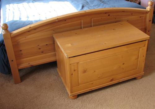 Cómo decorar los pies de la cama - Baúl