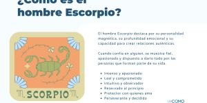 Cómo es el hombre Escorpio: personalidad, amor y características del signo