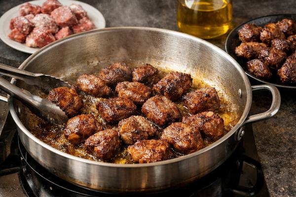 Cómo hacer arroz meloso de carrilleras: receta deliciosa - Paso 1