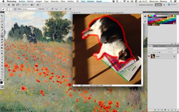 Cómo hacer un fotomontaje en Photoshop - Paso 3