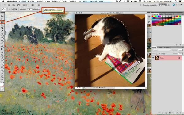 Cómo hacer un fotomontaje en Photoshop - Paso 6
