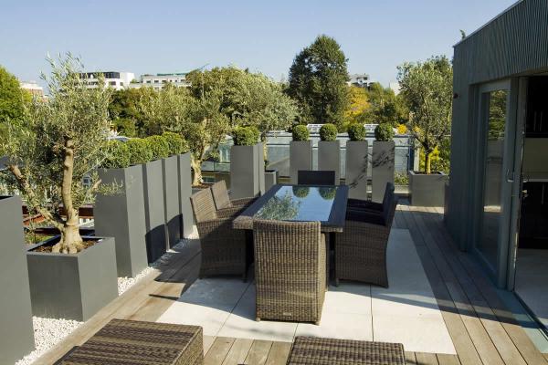 Ideas para decorar una terraza de ático - El suelo de la terraza, ¡muy importante! 