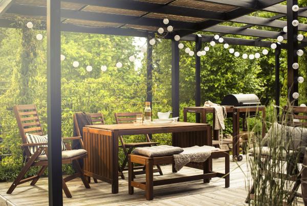 Ideas para decorar una terraza de ático - La iluminación de la terraza de áticos 