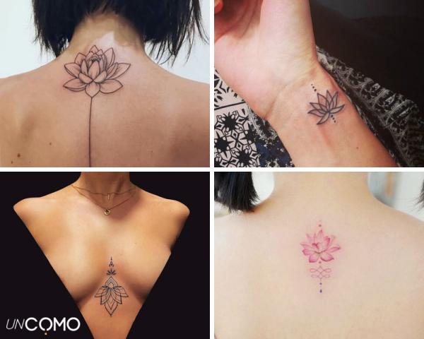 Tatuajes de flores: significados  - Significado de los tatuajes de flores de loto