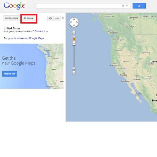 Cómo crear un mapa de Google personalizado - Paso 1