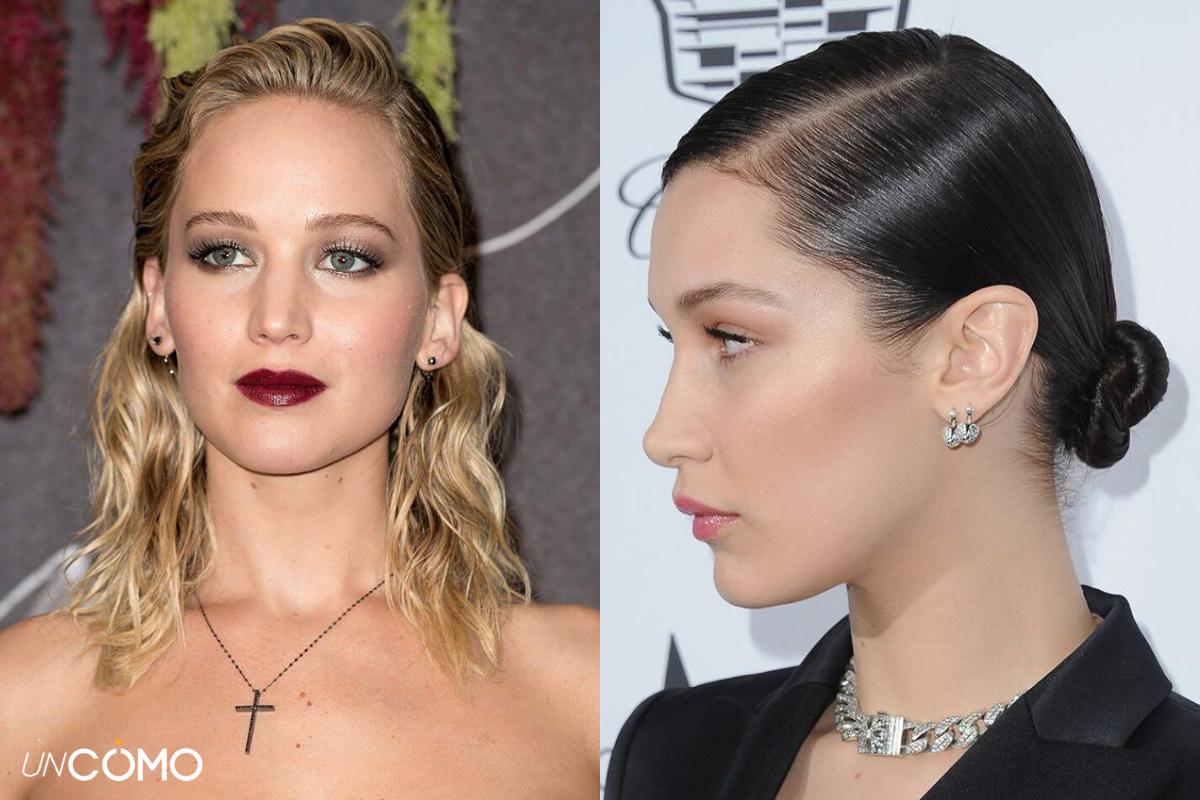 15 peinados con efecto mojado