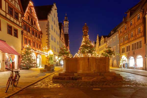 Los mejores mercadillos navideños de Alemania: guía completa - Mercado de Navidad de Rothenburg ob der Tauber