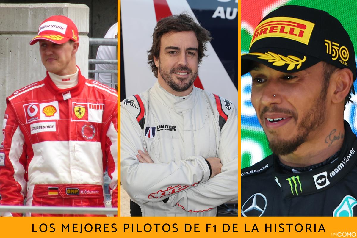 Los mejores pilotos de F1 de la historia