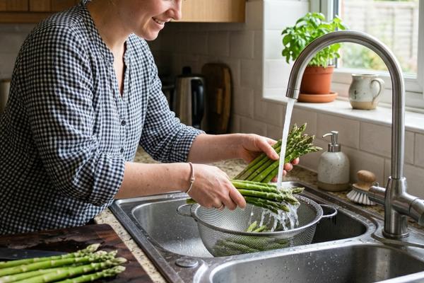 Cómo hacer gazpacho de espárragos: receta fácil y refrescante - Paso 1