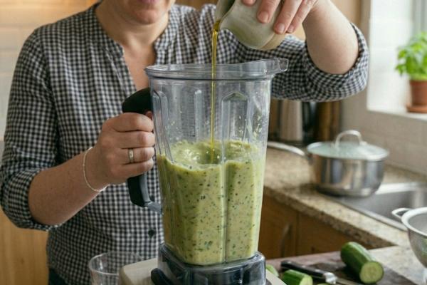 Cómo hacer gazpacho de espárragos: receta fácil y refrescante - Paso 6