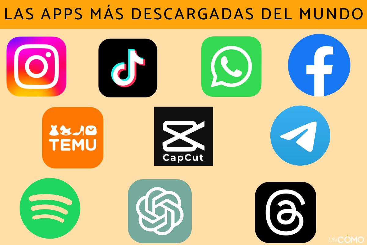 Descubre cuáles son las Apps más descargadas del mundo