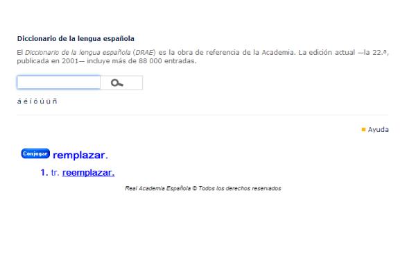 Cómo se escribe remplazar o reemplazar - remplazar