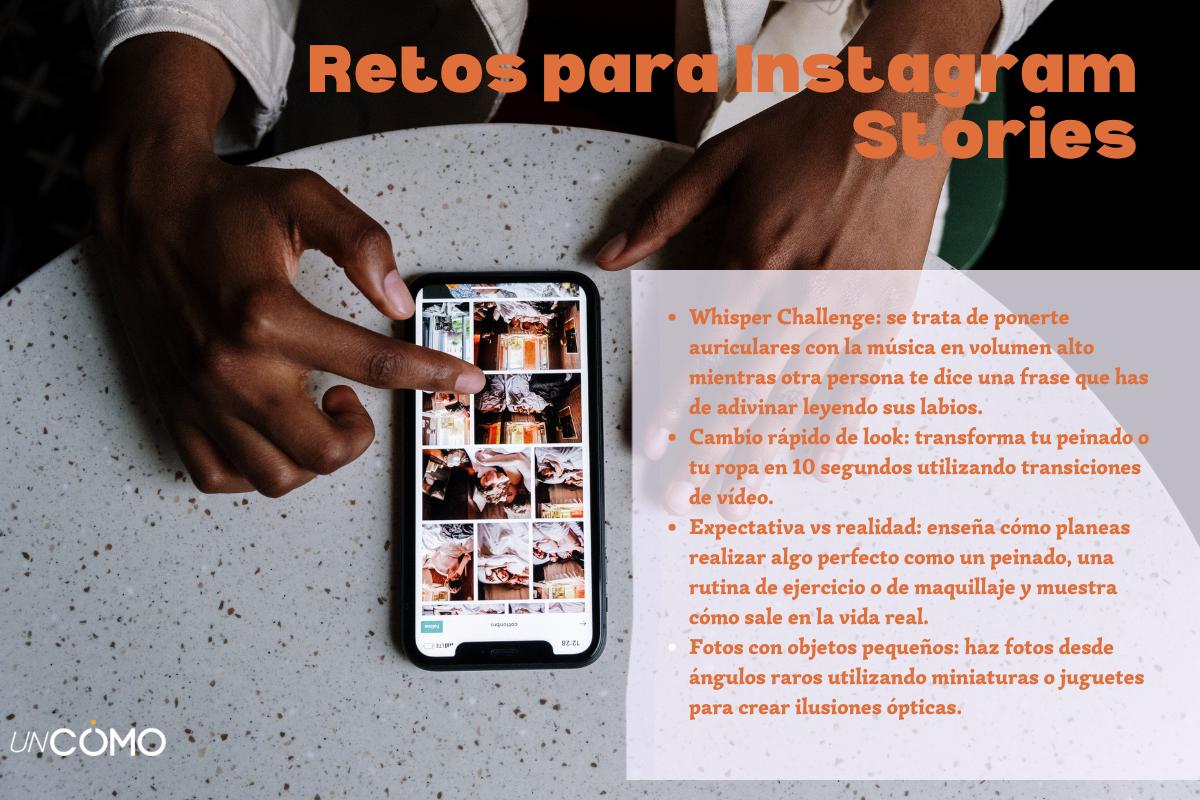 Retos para Instagram Stories: ideas originales y virales