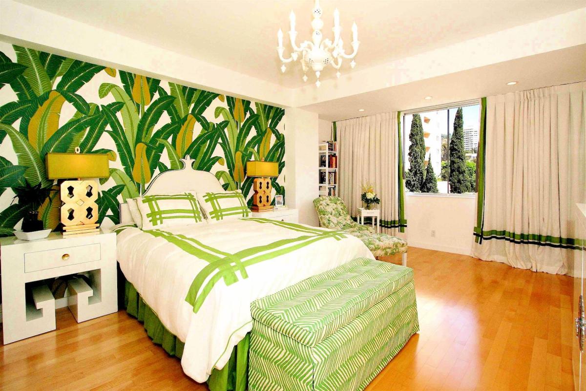 Tipos de verde para la decoración de dormitorios