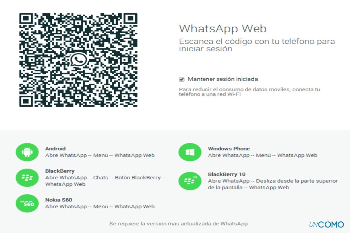 Cómo usar WhatsApp en el ordenador