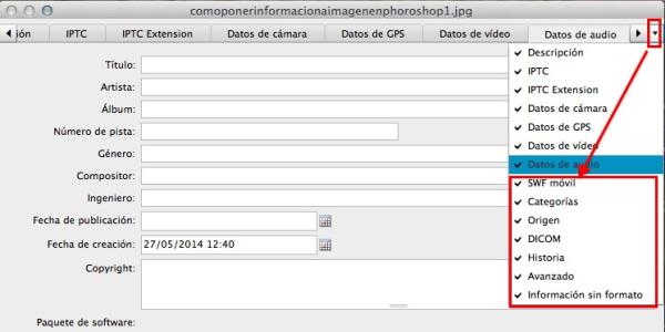 Cómo poner información a una imagen en Photoshop - Paso 9