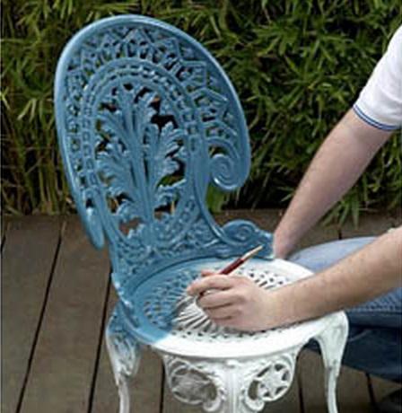 Cómo pintar hierro nuevo - Paso 4