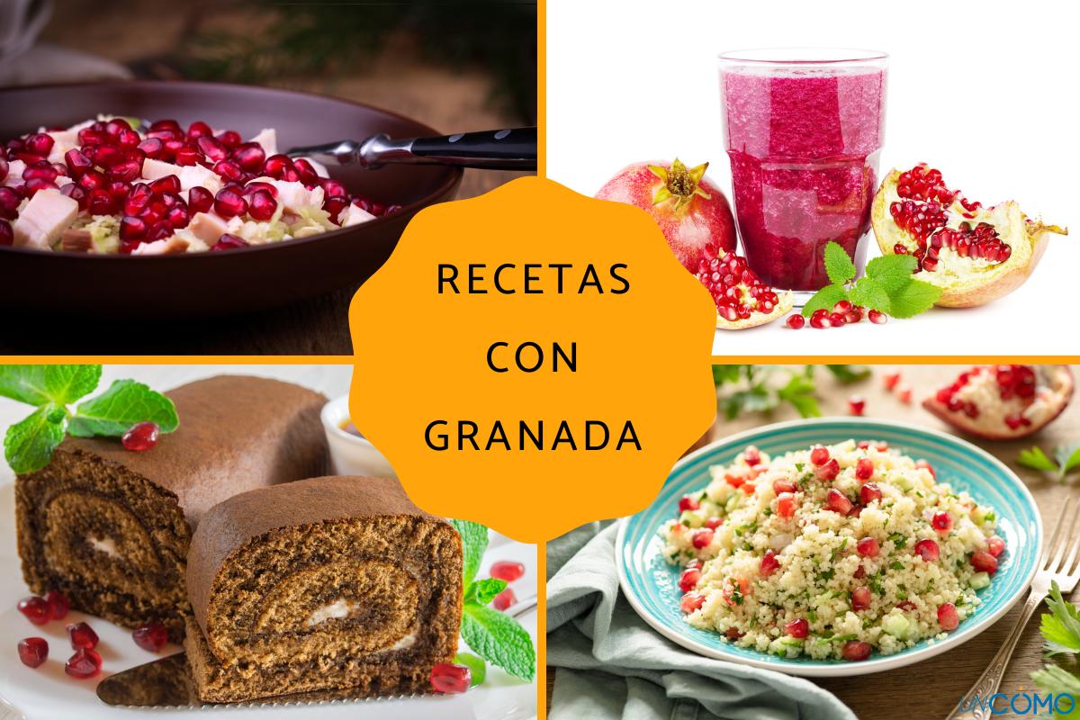Las mejores recetas con granada