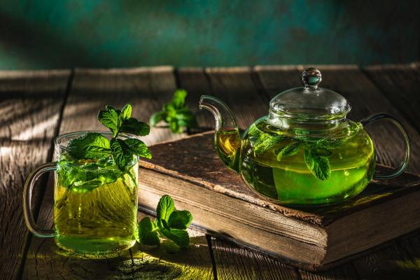 Las mejores infusiones para el dolor de garganta: muy efectivas - Menta o hierbabuena