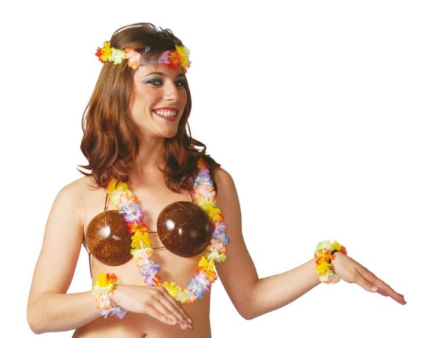 Cómo hacer un disfraz de hawaiana - Paso 1