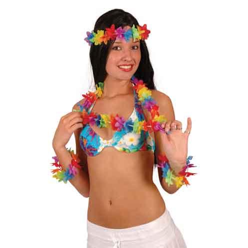 Cómo hacer un disfraz de hawaiana - Paso 2