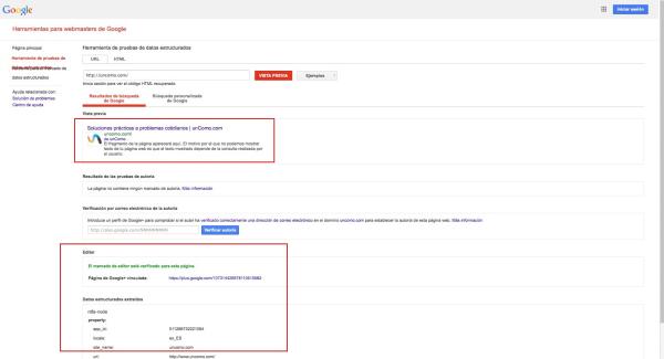 Cómo usar la Herramienta de prueba de datos estructurados de Google - Paso 3