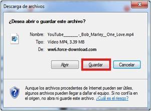 Cómo bajar videos de YouTube - Paso 8