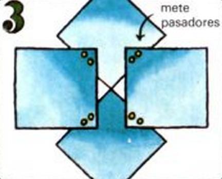 Cómo hacer cometas caseras - Paso 3