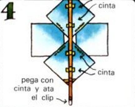Cómo hacer cometas caseras - Paso 4