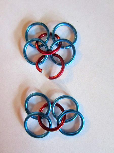 Cómo hacer una pulsera con anillos paso a paso - Paso 7