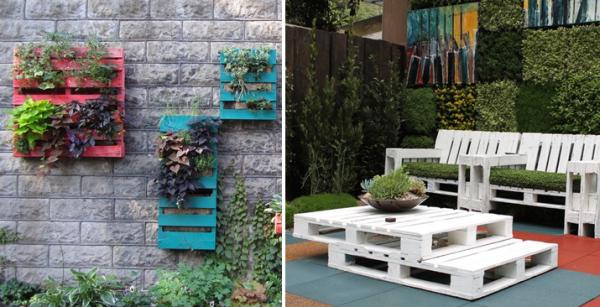 Ideas para decorar una terraza con poco dinero - ¡las mejores! - Cómo decorar una terraza sin gastar dinero: ¡decora reciclando!