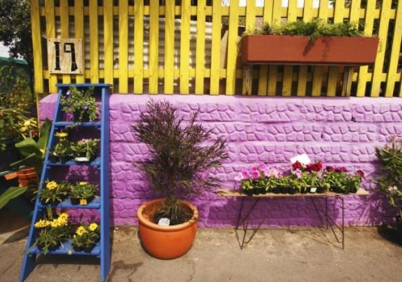 Ideas para decorar una terraza con poco dinero - ¡las mejores! - Pintar tu terraza para decorar low cost