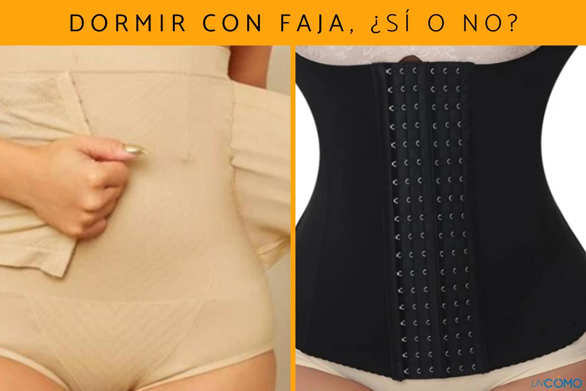 ¿Dormir con faja es bueno o malo?