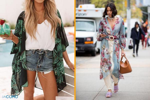 Cómo combinar un kimono - Informal o elegante