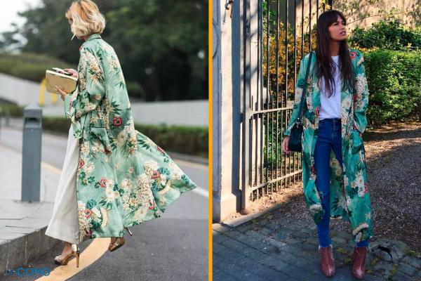 Cómo combinar un kimono - Zapatos