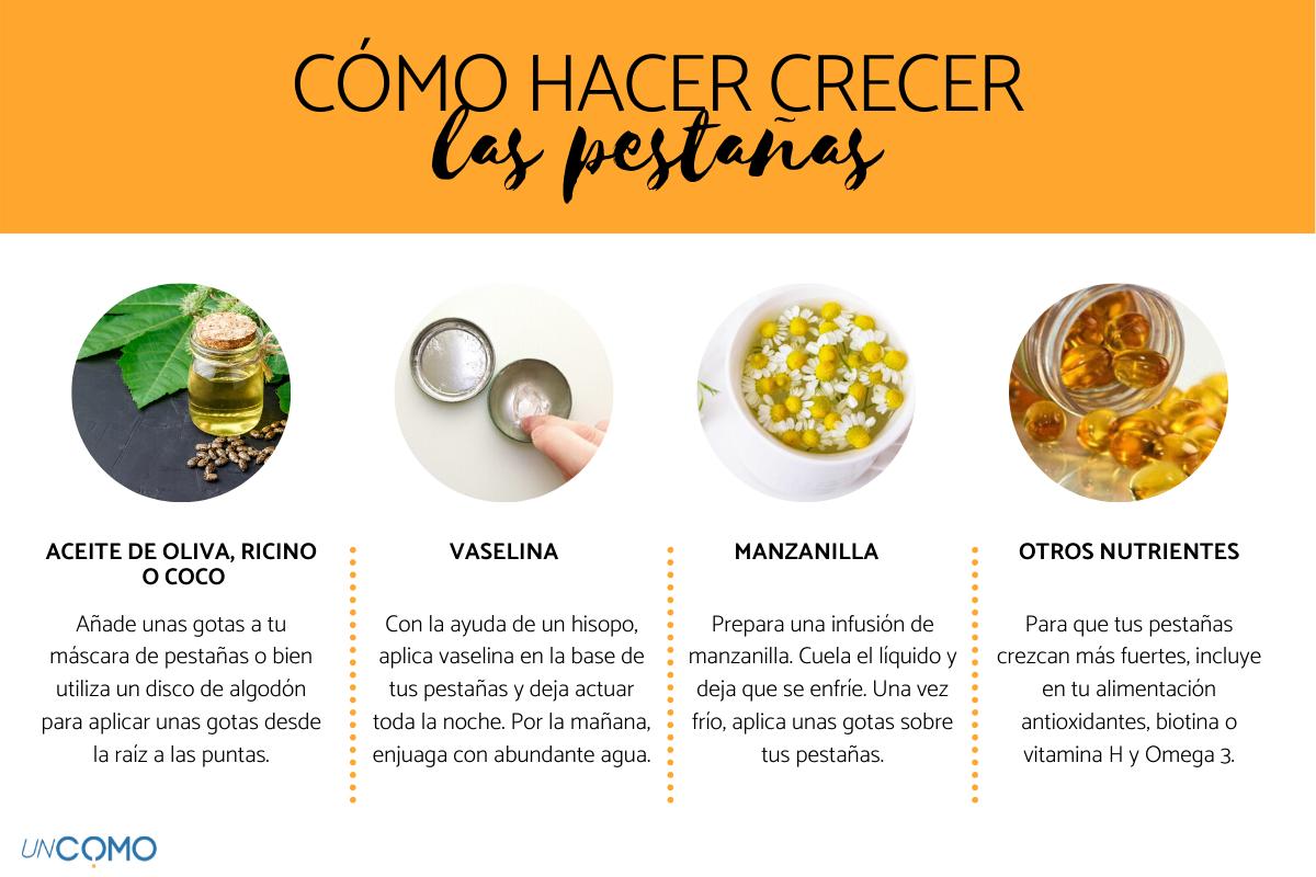 Cómo hacer crecer las pestañas