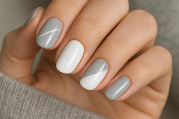 U as Grises Claras Oscuras Y Combinadas Para Lucir Una Manicura U as Grises Claras Oscuras Y Combinadas Para Lucir Una Manicura