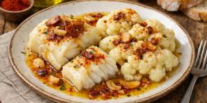 Bacalao con coliflor a la gallega, una receta típica de la Navidad en el norte