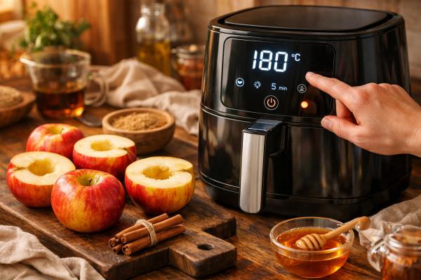 Manzanas asadas en freidora de aire: receta rápida y fácil - Paso 2