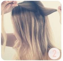 Cómo hacer una trenza alrededor de la cabeza - Paso 2