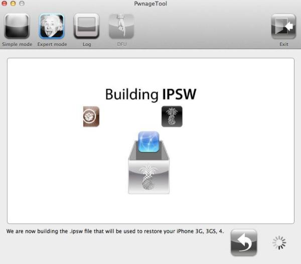 Cómo hacer jailbreak en iPhone 3GS con PwnageTool - Paso 11