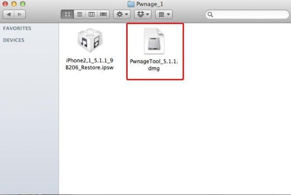 Cómo hacer jailbreak en iPhone 3GS con PwnageTool - Paso 2